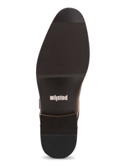 Kenneth Cole Men Shoes-LOAFER Unlisted Cognac Cheer Single Monk