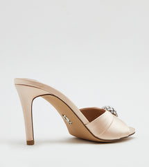 Steve Madden Women-LATTICE CHAMP SATIN Sandal