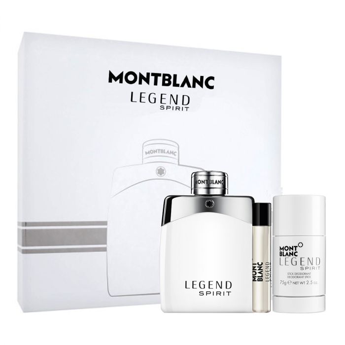Legend Spirit Eau de Toilette 3 Piece Gift Set MontBlanc