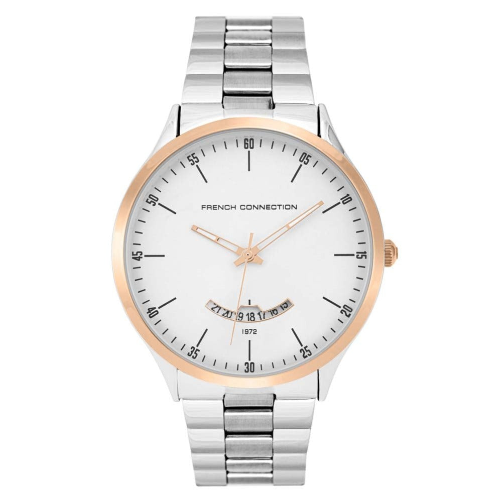 French Connection FC143SRGM Men's Original Silver Watch French Connection