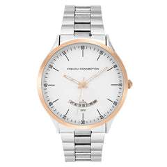 French Connection FC143SRGM Men's Original Silver Watch French Connection