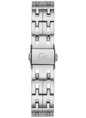 Gc Round Analog Silver Dial Ladies Watch