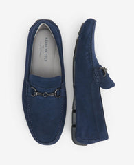 Kenneth Cole Men Shoes-LOAFER THEME BIT DRIVER LOAFER NAVY