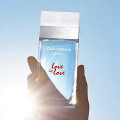 LIGHT BLUE LOVE IS LOVE LIMITED EDITION
Eau de Toilette Dolce & Gabbana