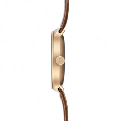 Obaku Mos Amber Men's Wristwatch V229GMVLRN Obaku