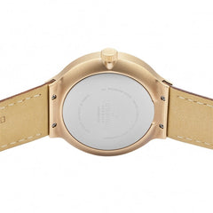 Obaku Mos Amber Men's Wristwatch V229GMVLRN Obaku