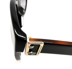 Burberry Black Brown Buckle Collection Ladies Sunglasses