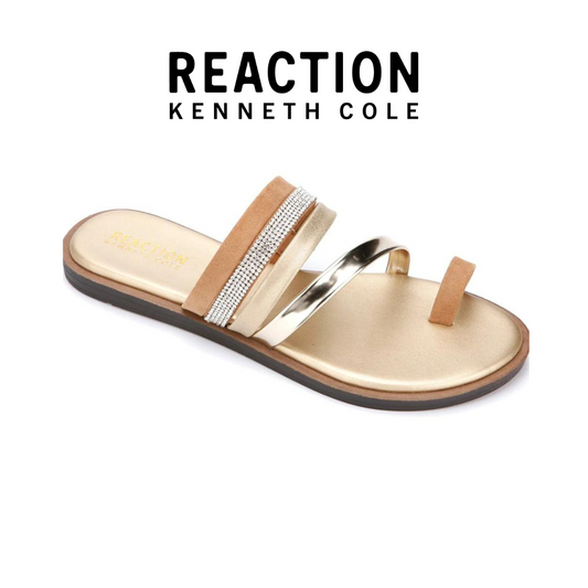 Kenneth Cole Women Sandal-Spring Toe Loop Jewel Sand