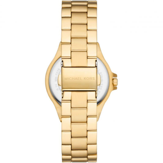 Michael Kors Women’s Quartz Gold Stainless Steel Silver Dial 33mm Watch MK7278