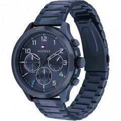 Tommy Hilfiger Men’s Quartz Stainless Steel Blue Dial 45mm Watch 1791853