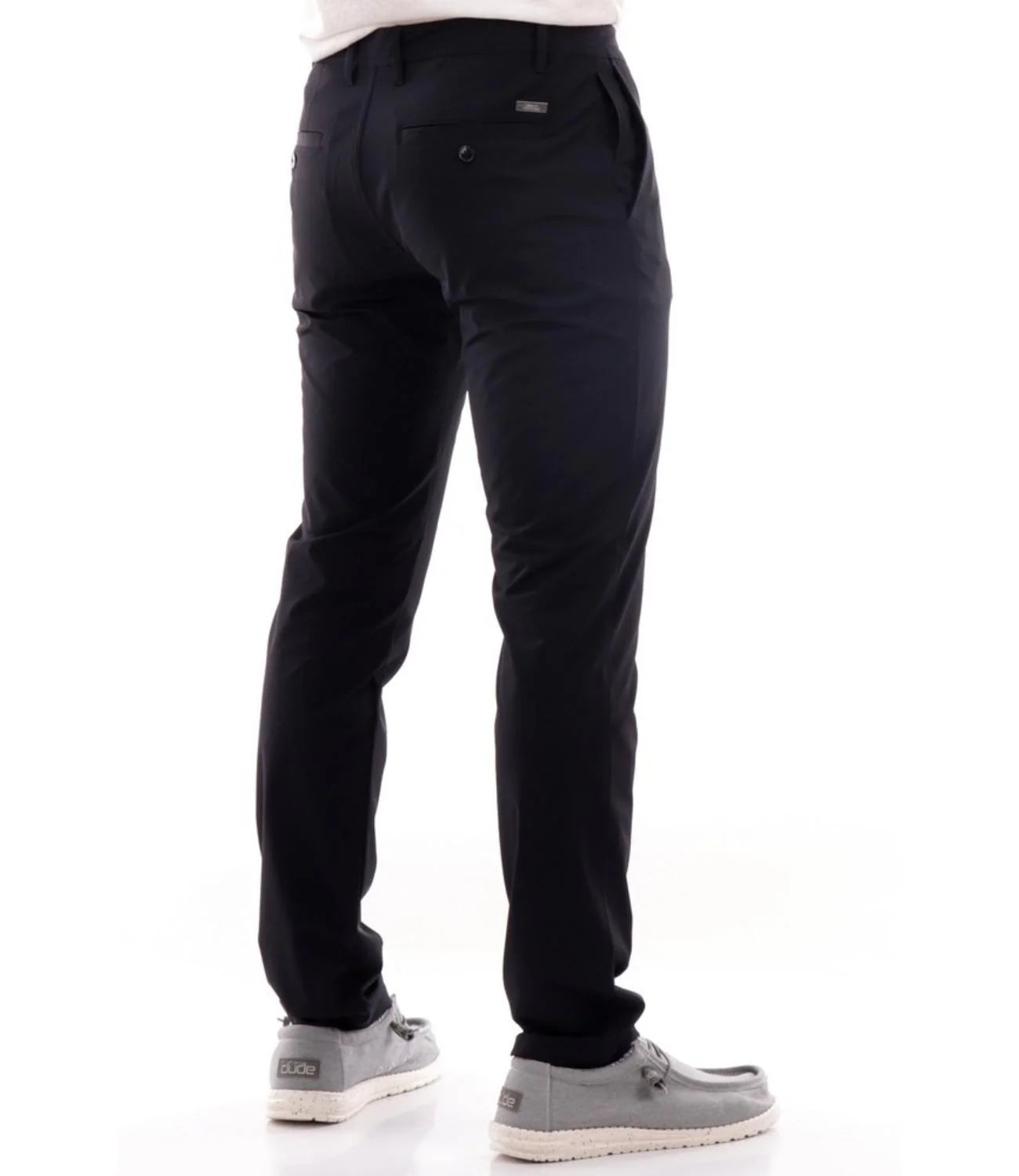 Armani Exchange Slim Fit Mid Waist Trousers