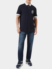 Armani Exchange Logo Embroidered POLO Shirt