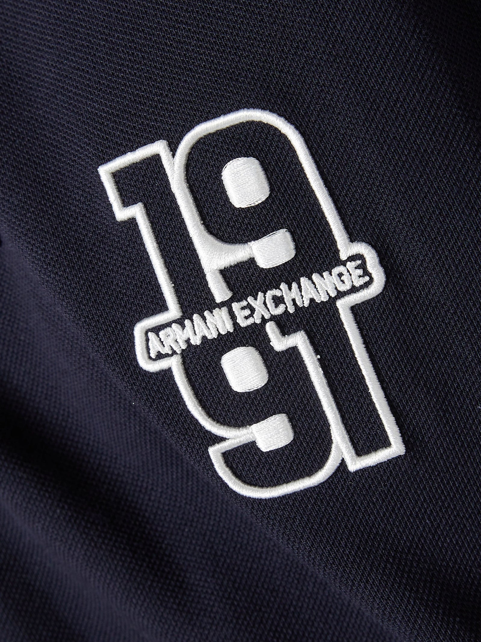 Armani Exchange Logo Embroidered POLO Shirt