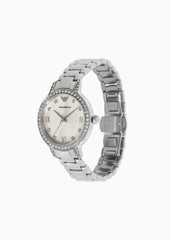 Emporio Armani Women's Three-Hand Stainless Steel Watch AR11484