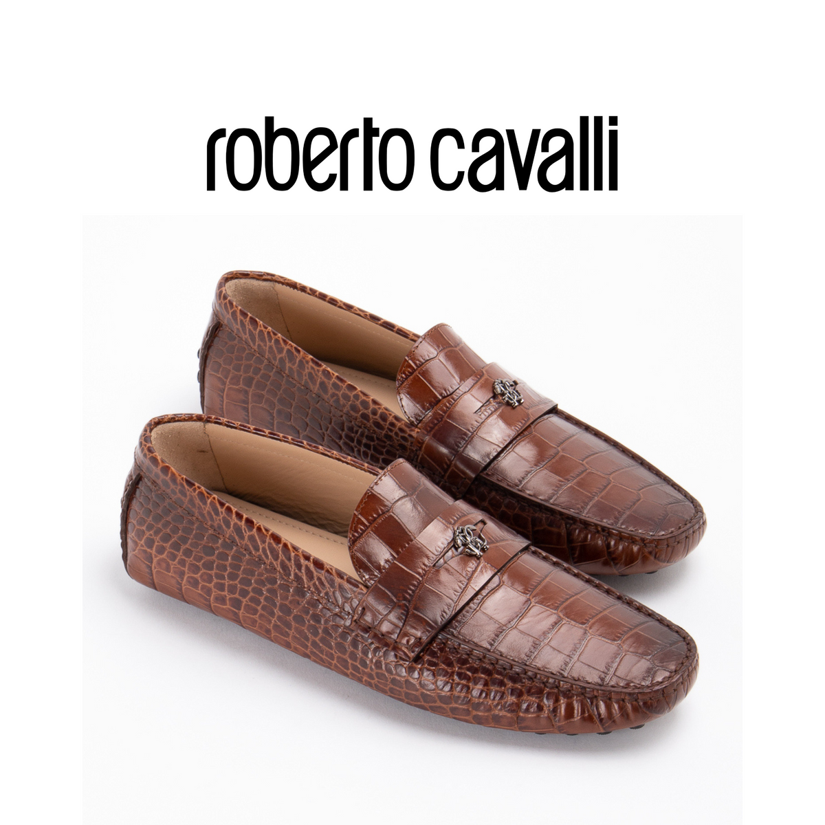ROBERTO CAVALLI Men Shoes-Loafer