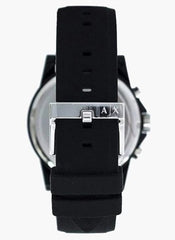 Armani Exchange Men's Chronograph Dress Watch Silicone Band AX1326