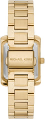 Michael Kors Emery Rectangular Stainless Steel Women's Watch 4640