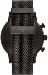 Emporio Armani Black Chronograph Watch AR80041