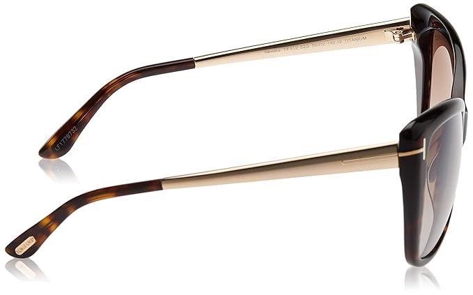 Tom Ford Sunglasses REVEKA dark havana/brown mirror