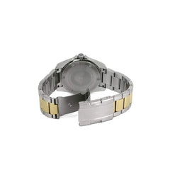 Emporio Armani Men’s Quartz Two-tone Stainless Steel Black Dial 44mm Watch AR80017