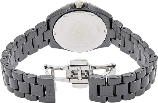 Coach Women's Black Dial Black Ceramic Watch - 14503461
