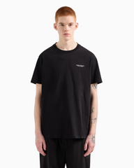 Armani Exchange Regular fit T-shirt with logo Black