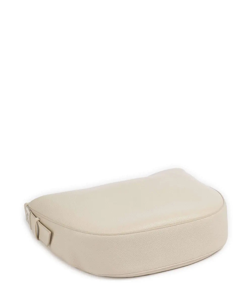 Armani Exchange Susie M Hobo bag imitation leather Off-White