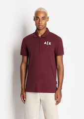 Armani Exchange Cotton Piquet Polo Shirt