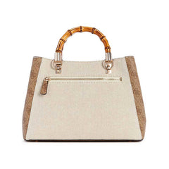 GUESS  KERIMA BAMBOO GIRLFRIEND SATCHEL