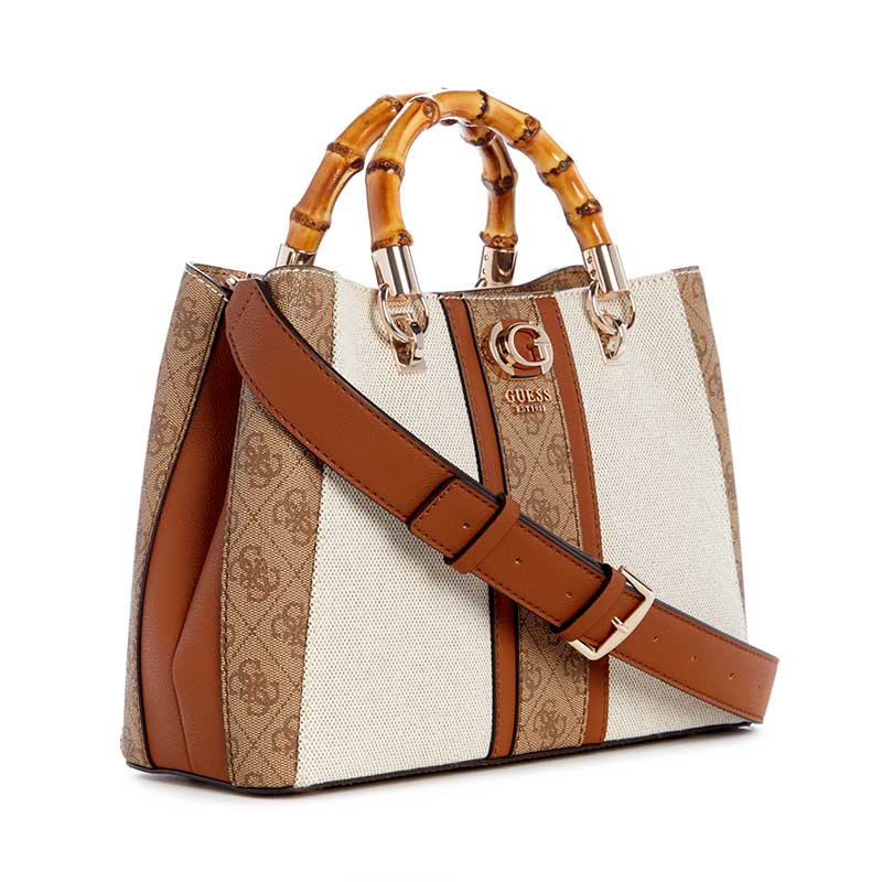 GUESS  KERIMA BAMBOO GIRLFRIEND SATCHEL