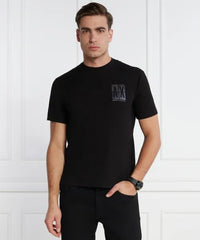 Armani Exchange black t-shirt 3DZTJU ZJH4Z da uomo