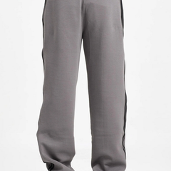 Armani Exchange men’s grey jersey trousers with contrasting side stripes