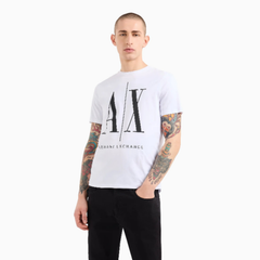 Armani Exchange Icon Project t-shirt white 8NZTPA ZJH4Z da uomo