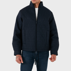 Armani Exchange men’s blouson jacket 6DZB10 ZN4XZ navy da uomo