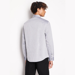 Armani Exchange woven shirt 6RZC47 ZNYCZ da uomo slim fit