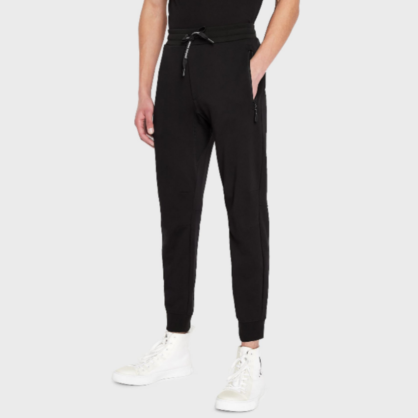 Armani Exchange men’s regular fit jogger trousers da uomo sportivi