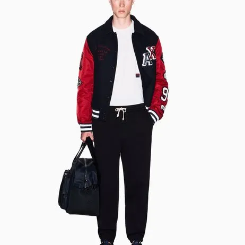 Armani Exchange men’s black jersey pants da uomo