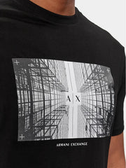 Armani Exchange regular fit t-shirt 3DZTHV ZJBYZ night sky da uomo