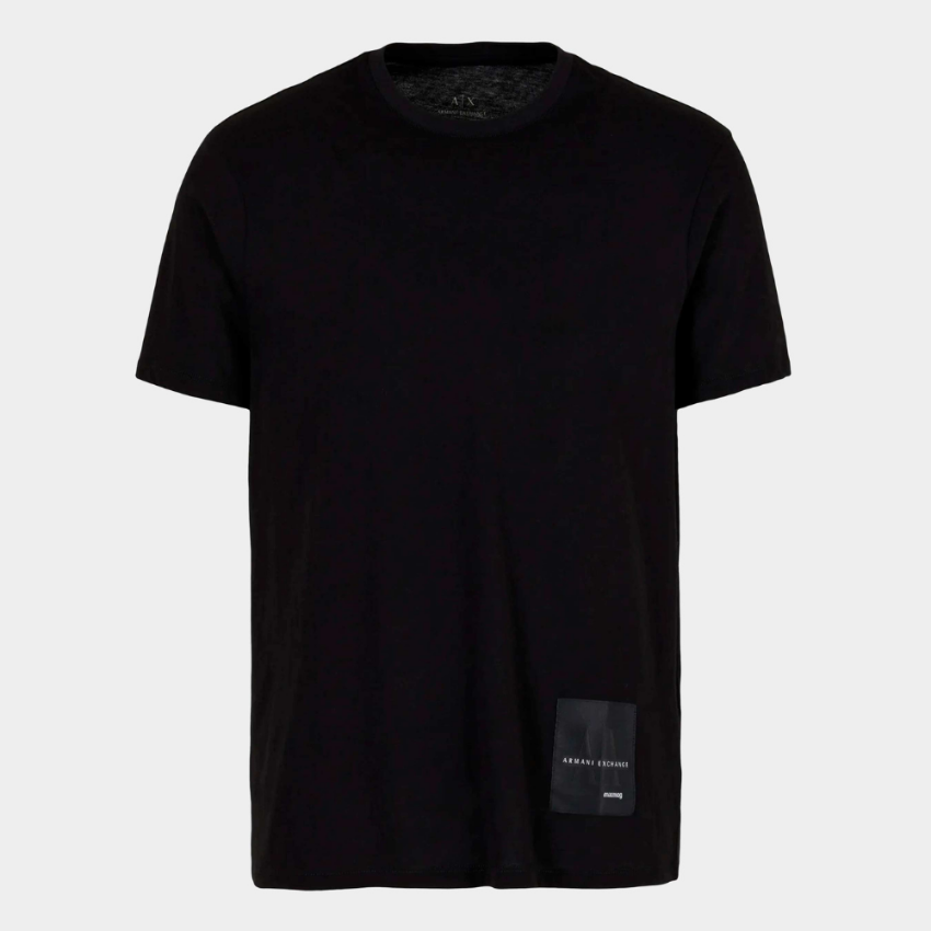Armani Exchange black t-shirt 3DZTJJ ZJ8EZ da uomo