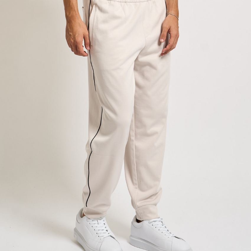 Armani Exchange men’s Wind Chime jogger pants with contrast piping