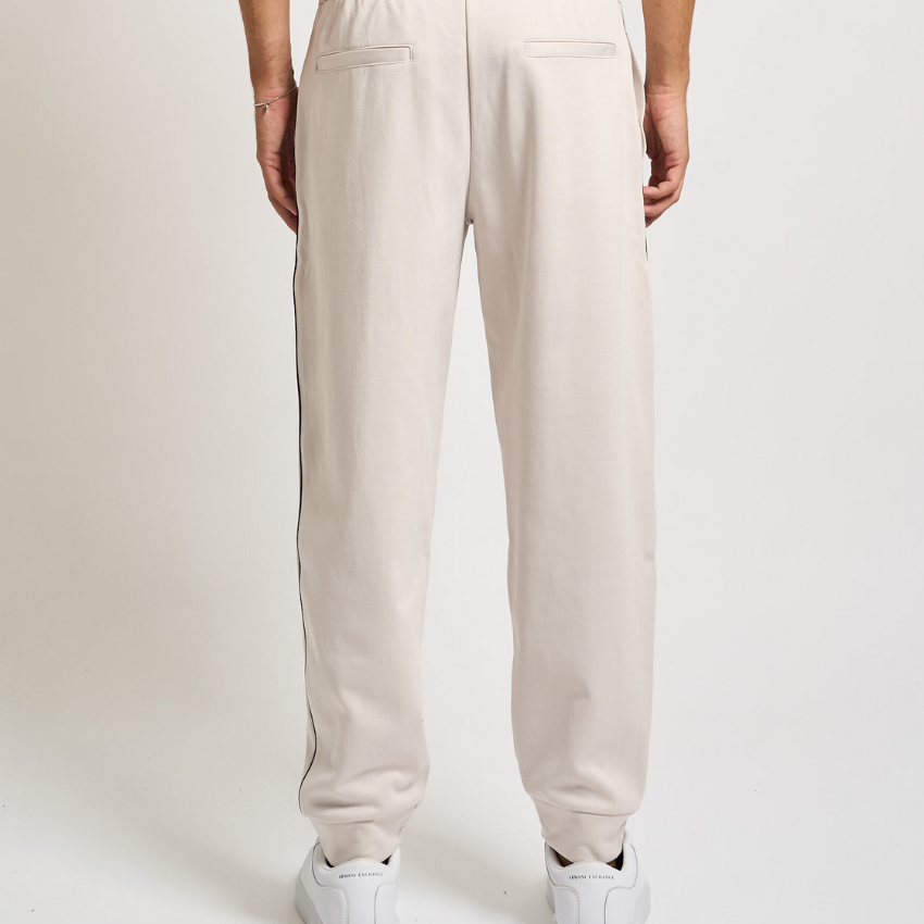 Armani Exchange men’s Wind Chime jogger pants with contrast piping