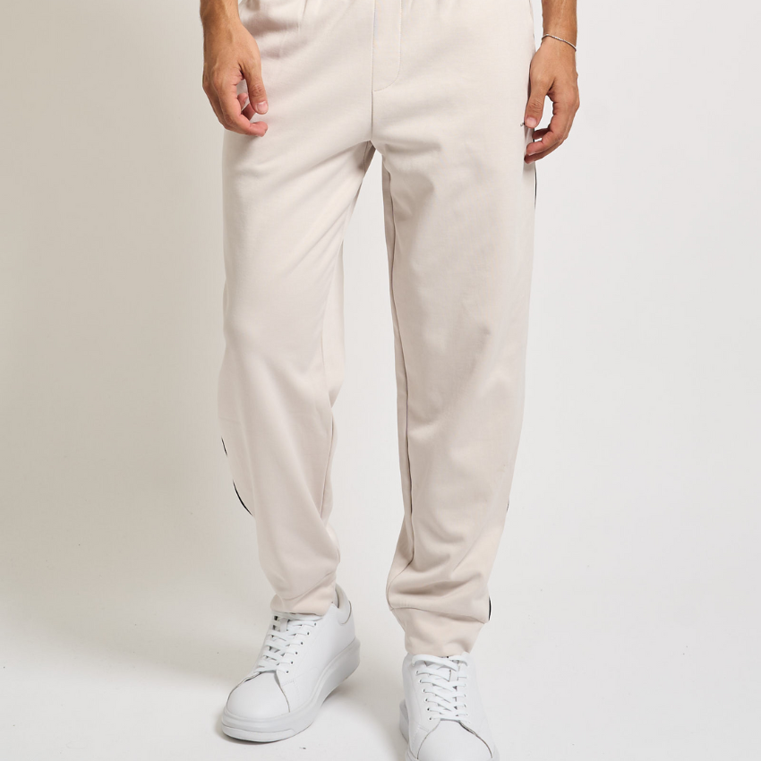 Armani Exchange men’s Wind Chime jogger pants with contrast piping