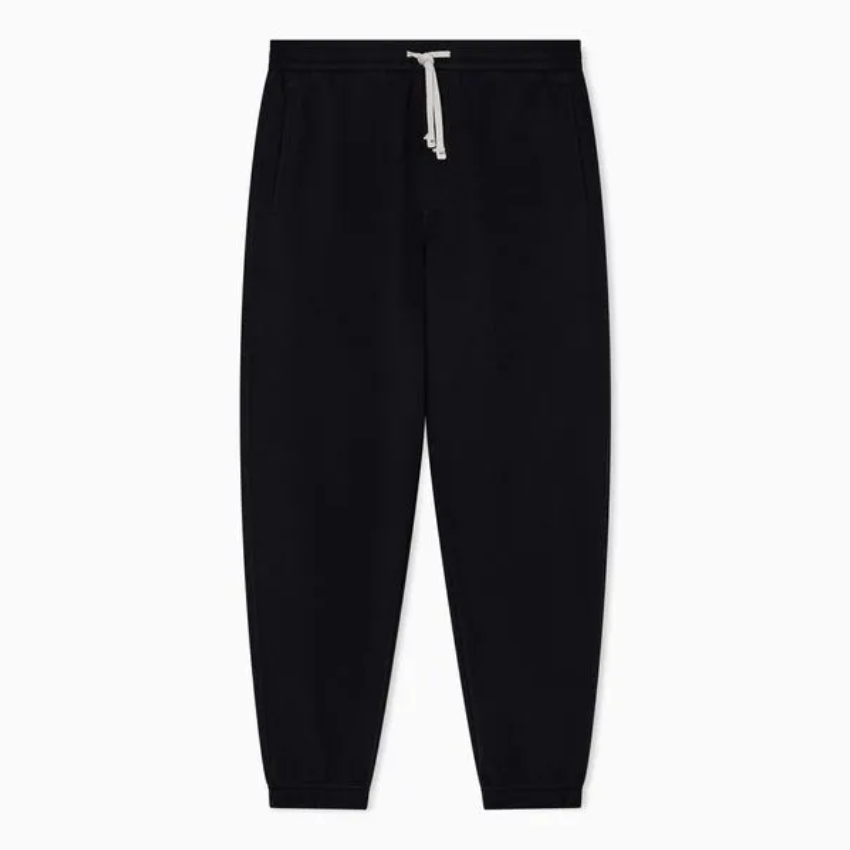 Armani Exchange men’s black jersey pants da uomo