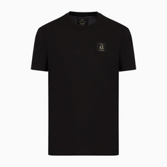 Armani Exchange men’s black jersey t-shirt 8NZTPR ZJH4Z da uomo