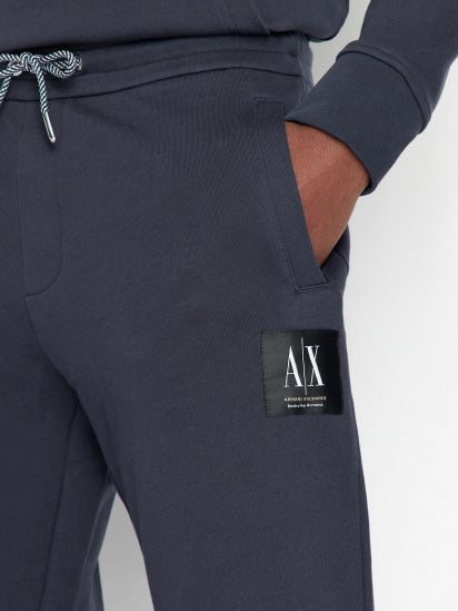 Armani Exchange navy blue men’s trousers model 3RZPAA
