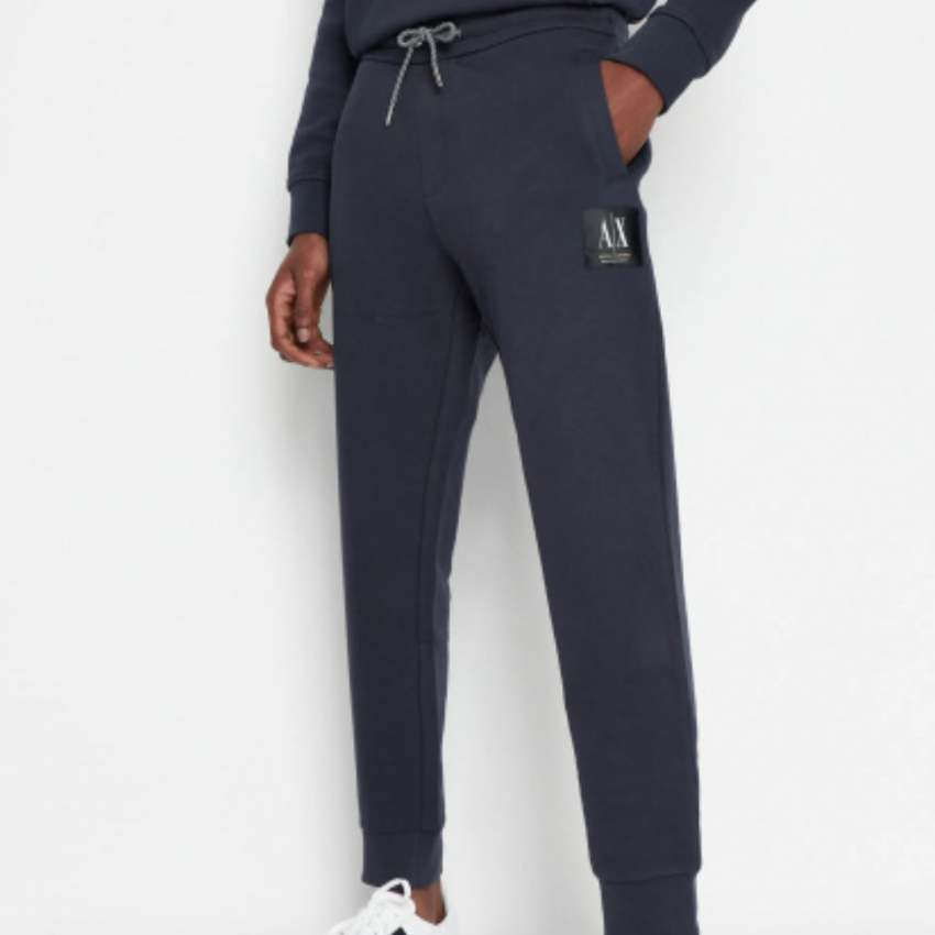 Armani Exchange navy blue men’s trousers model 3RZPAA