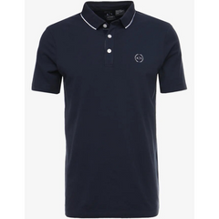 Armani Exchange navy blue polo shirt for men