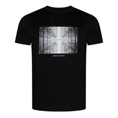 Armani Exchange regular fit t-shirt 3DZTHV ZJBYZ night sky da uomo