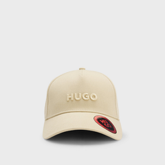 Jude embroidered-logo cap in cotton with stitched logo on the front.