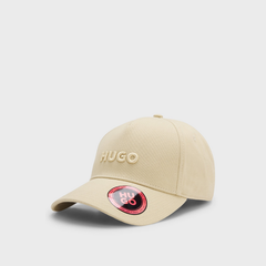Jude embroidered-logo cap in cotton with stitched logo on the front.